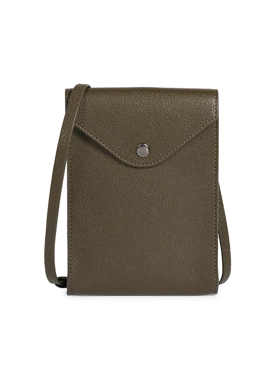 Mens Leather Envelope Clutch Product Image