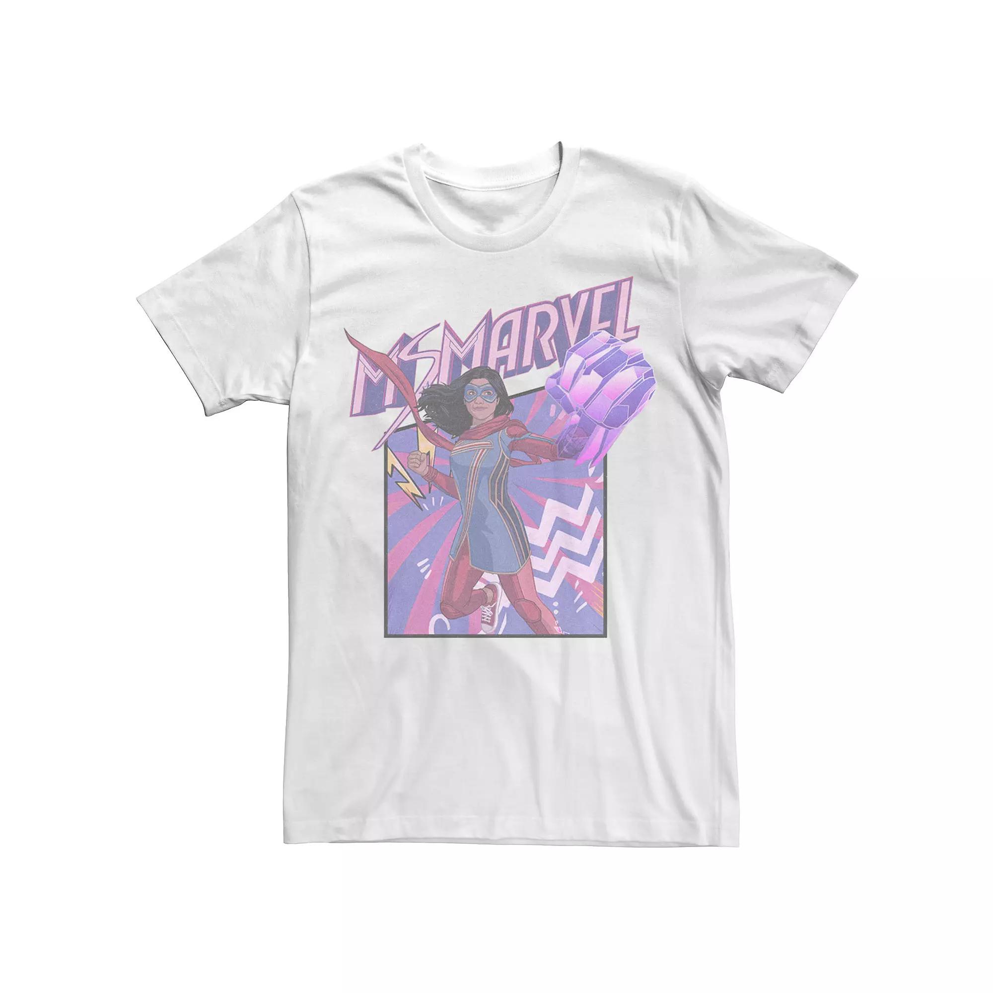 Men's Marvel Ms. Marve Fist Panel Tee,  Product Image