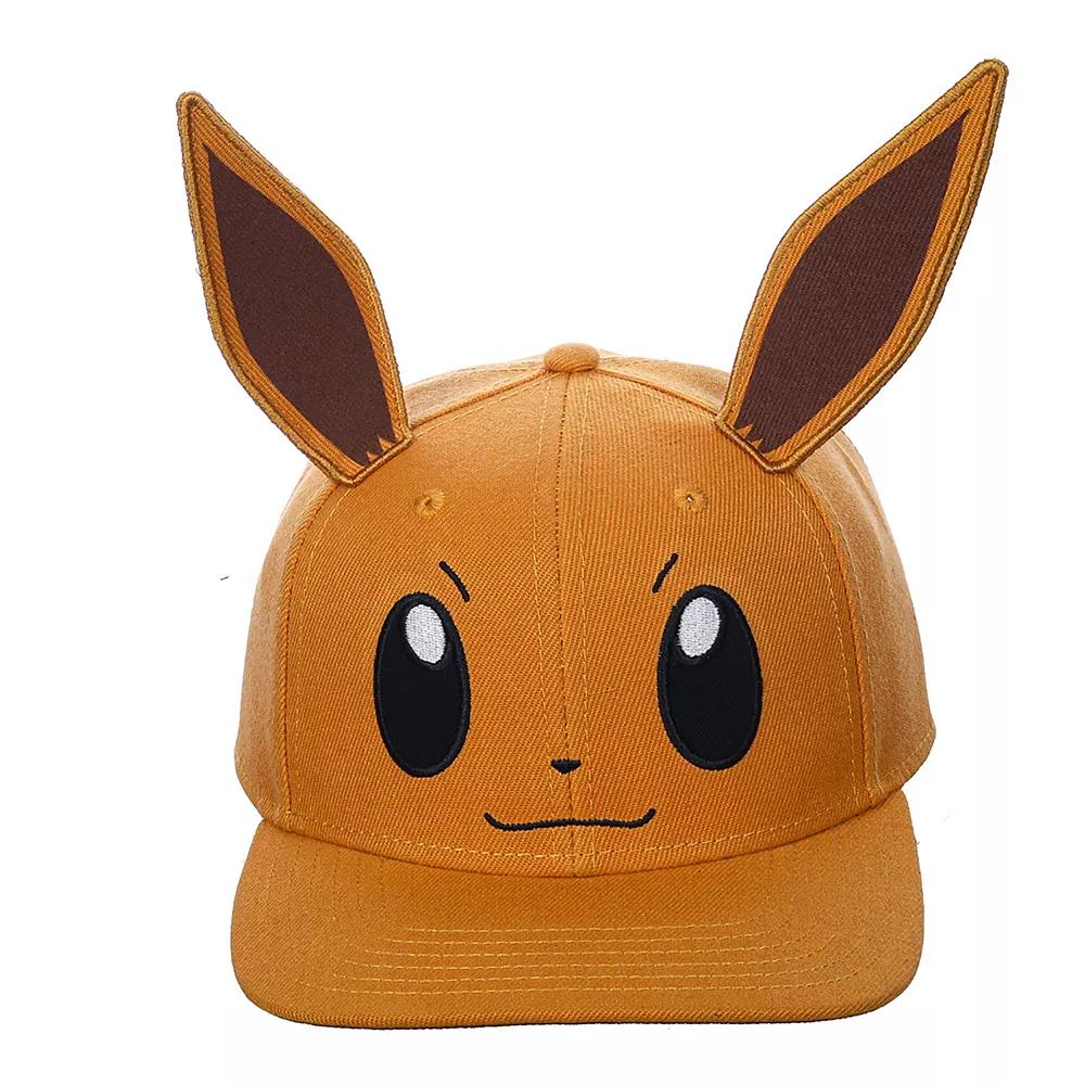Men's Pokemon Eevee 3D Baseball Hat, Brown Product Image