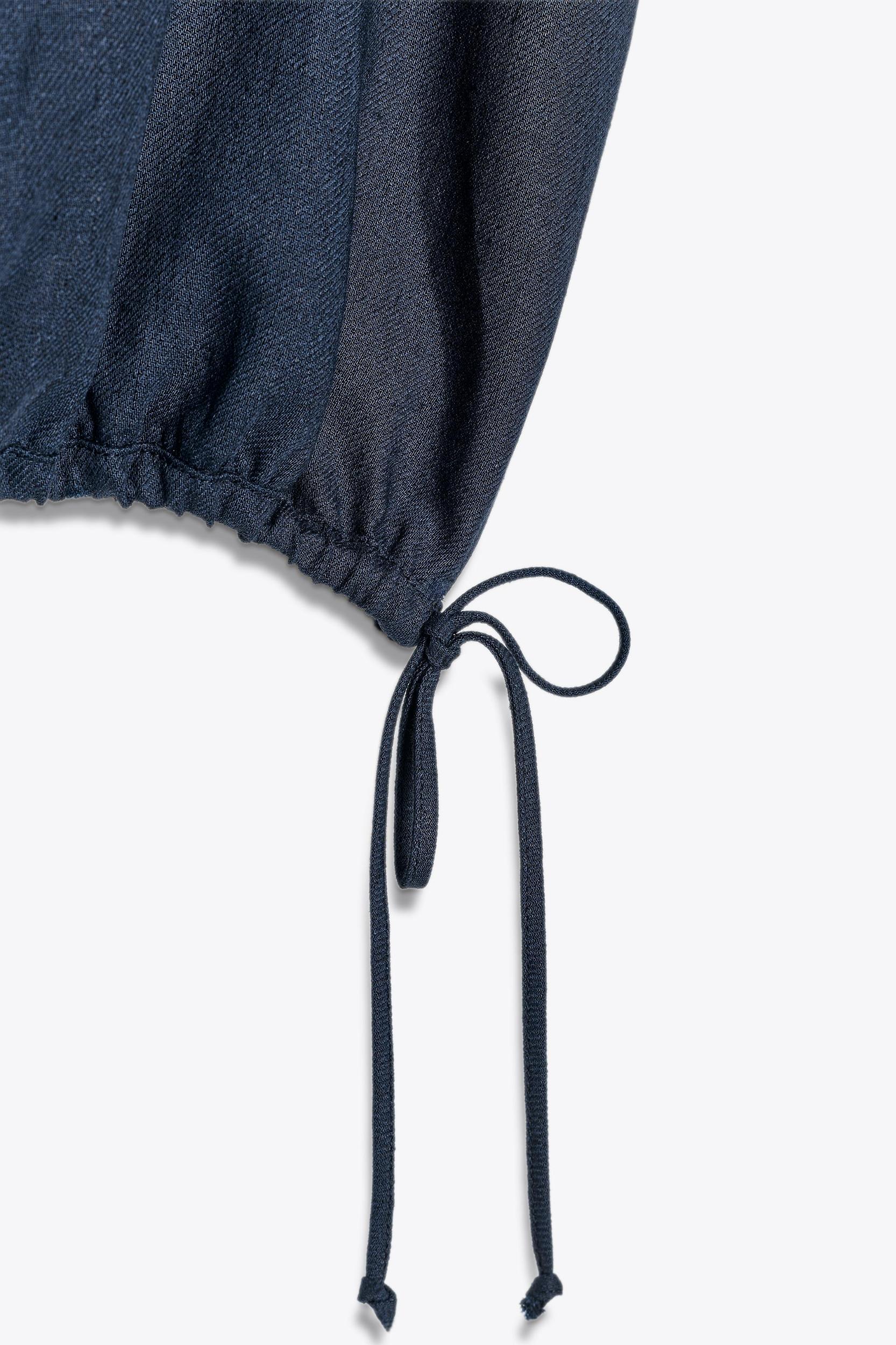 ZW COLLECTION LINEN BALLOON PANTS Product Image