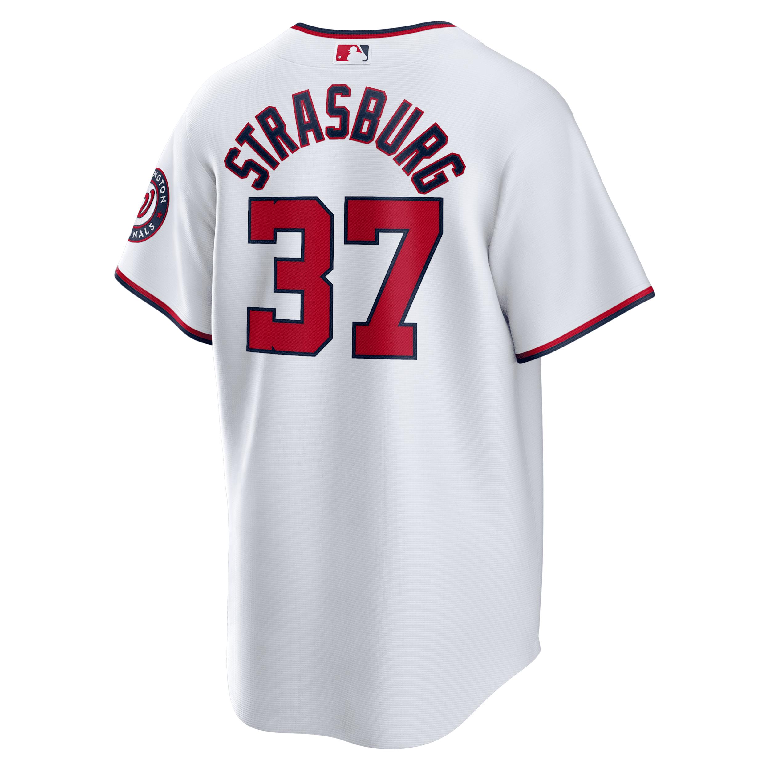 Stephen Strasburg Washington Nationals Nike Mens MLB Replica Jersey | T770NAWHWT7-S37 Product Image