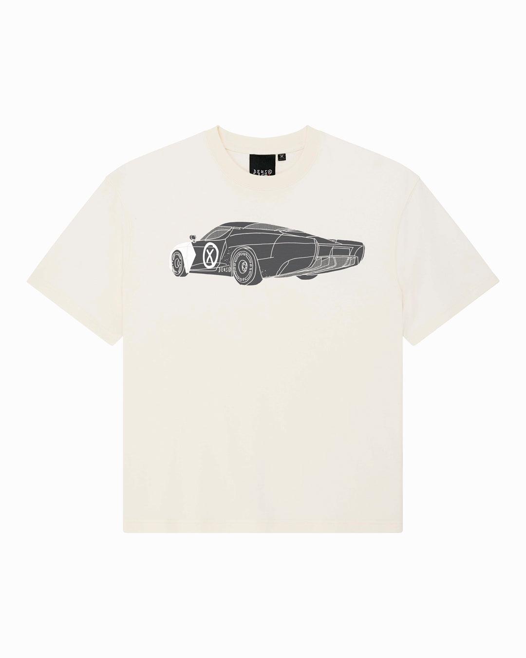 Deus x AGTZ Twin Tail Series Tee - Bone White Product Image
