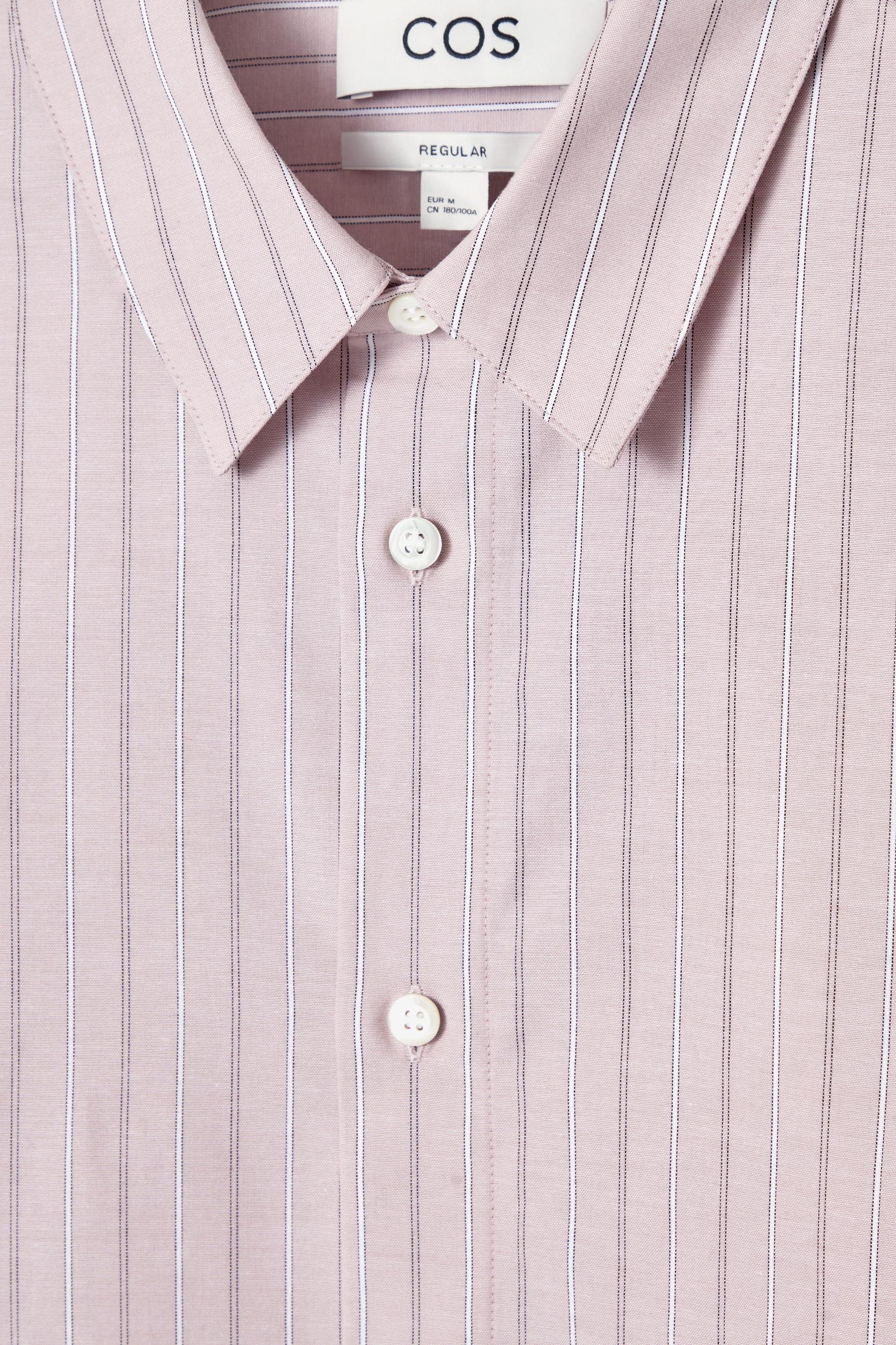 STRIPED COTTON SHIRT Product Image