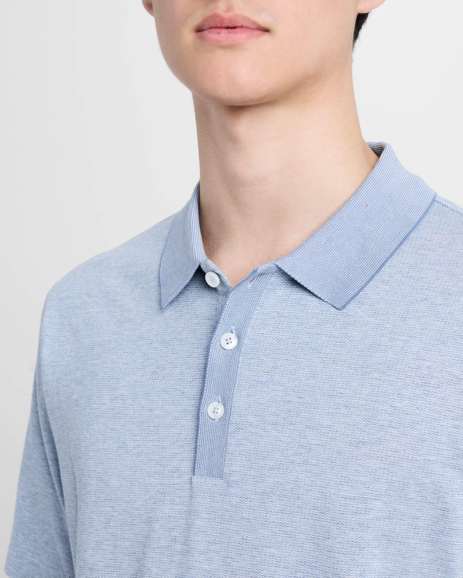 Men's Barnes Birdseye Knit Polo Shirt Product Image