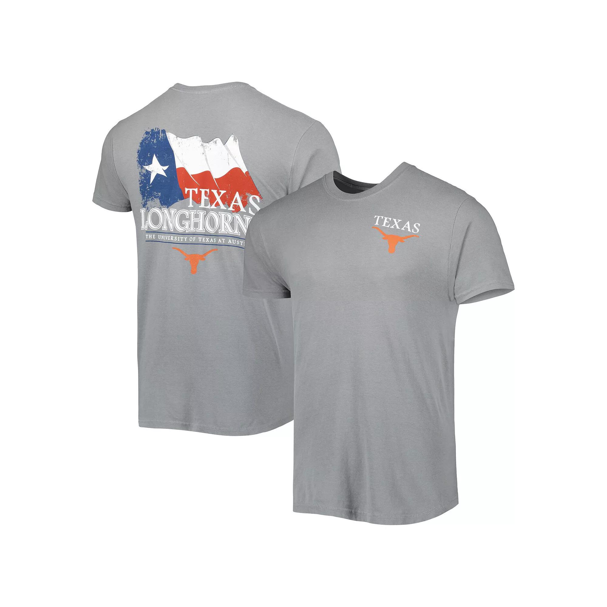 Men's Gray Texas Longhorns Hyperlocal Flying T-Shirt,  Product Image