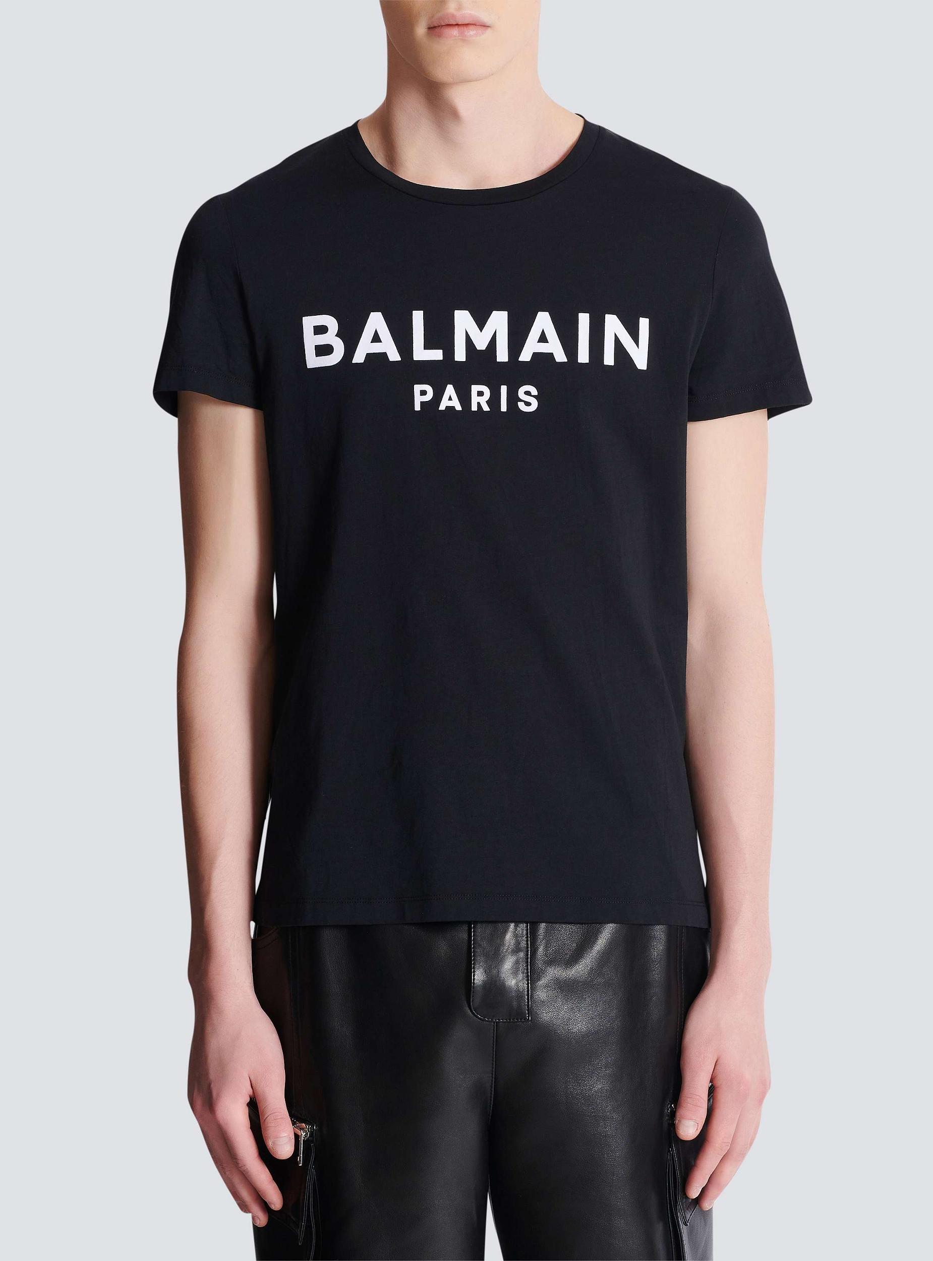 T-shirt with Balmain Paris print Product Image