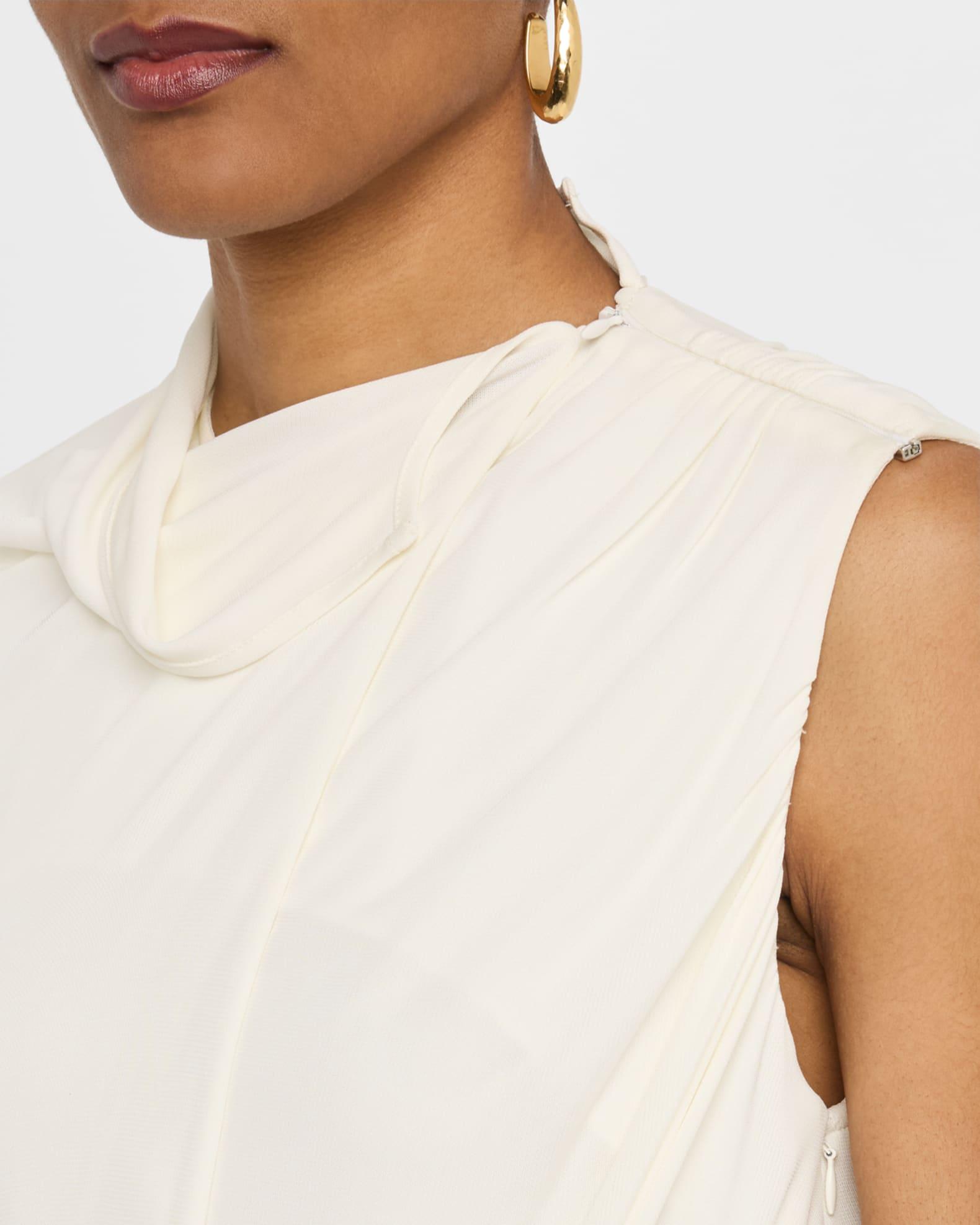 Jersey Draped Tail Dress Product Image