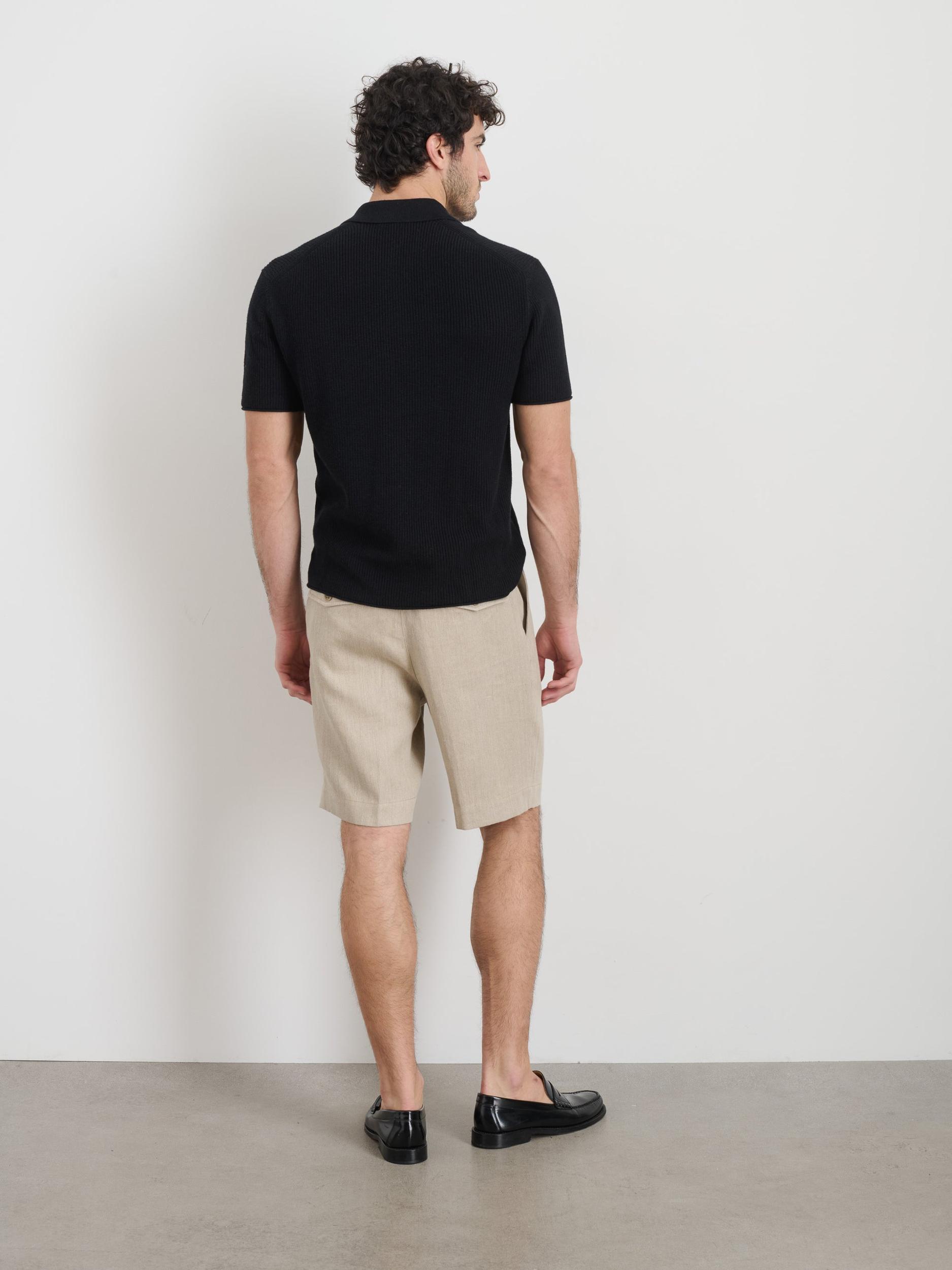 Eastwood Polo in Cotton Linen Product Image