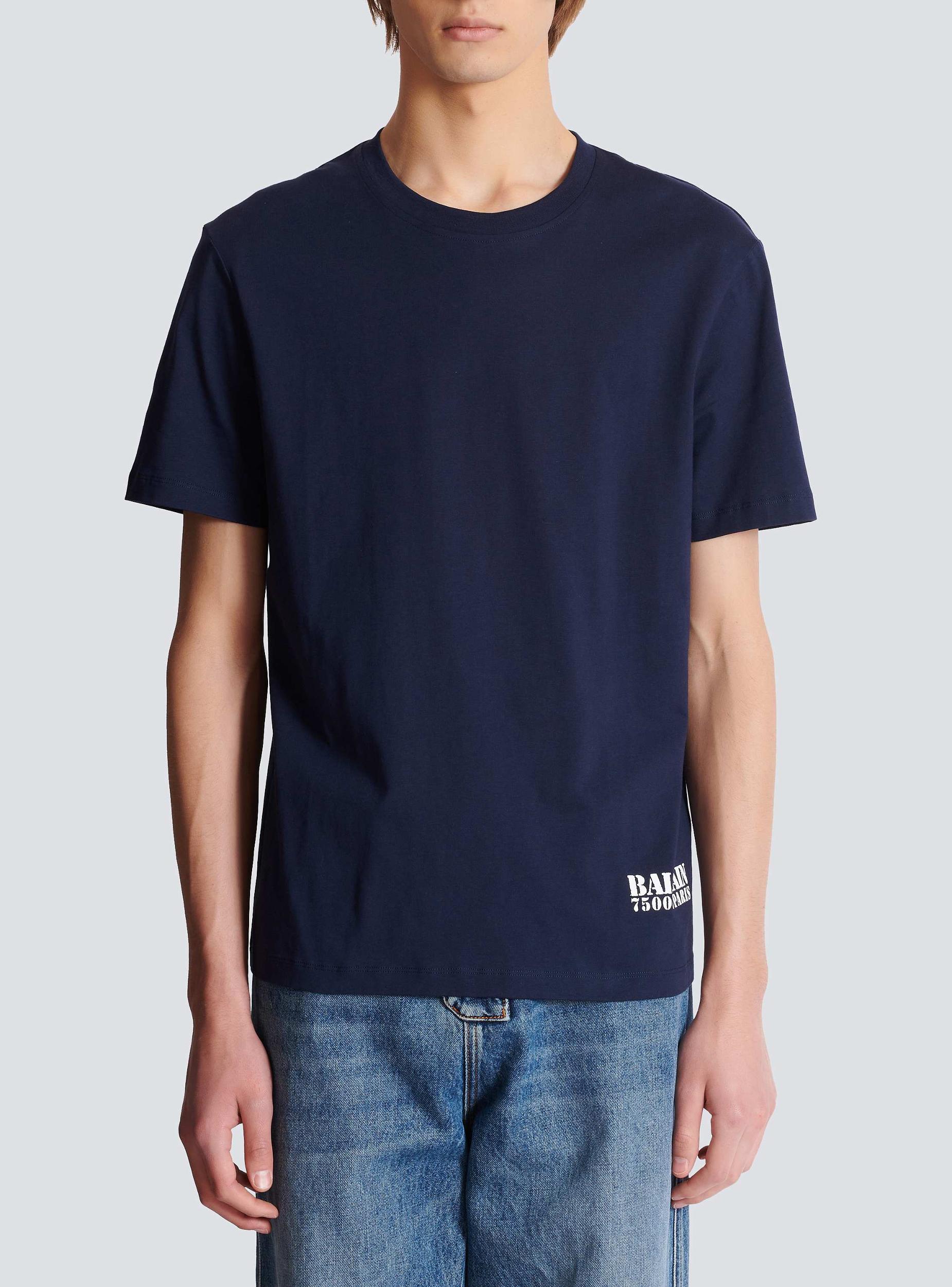 Small Balmain Stamp printed T-shirt Product Image