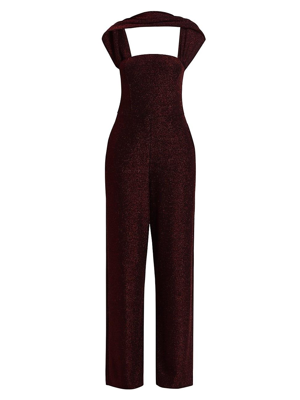 Womens Elora Halterneck Jumpsuit Product Image