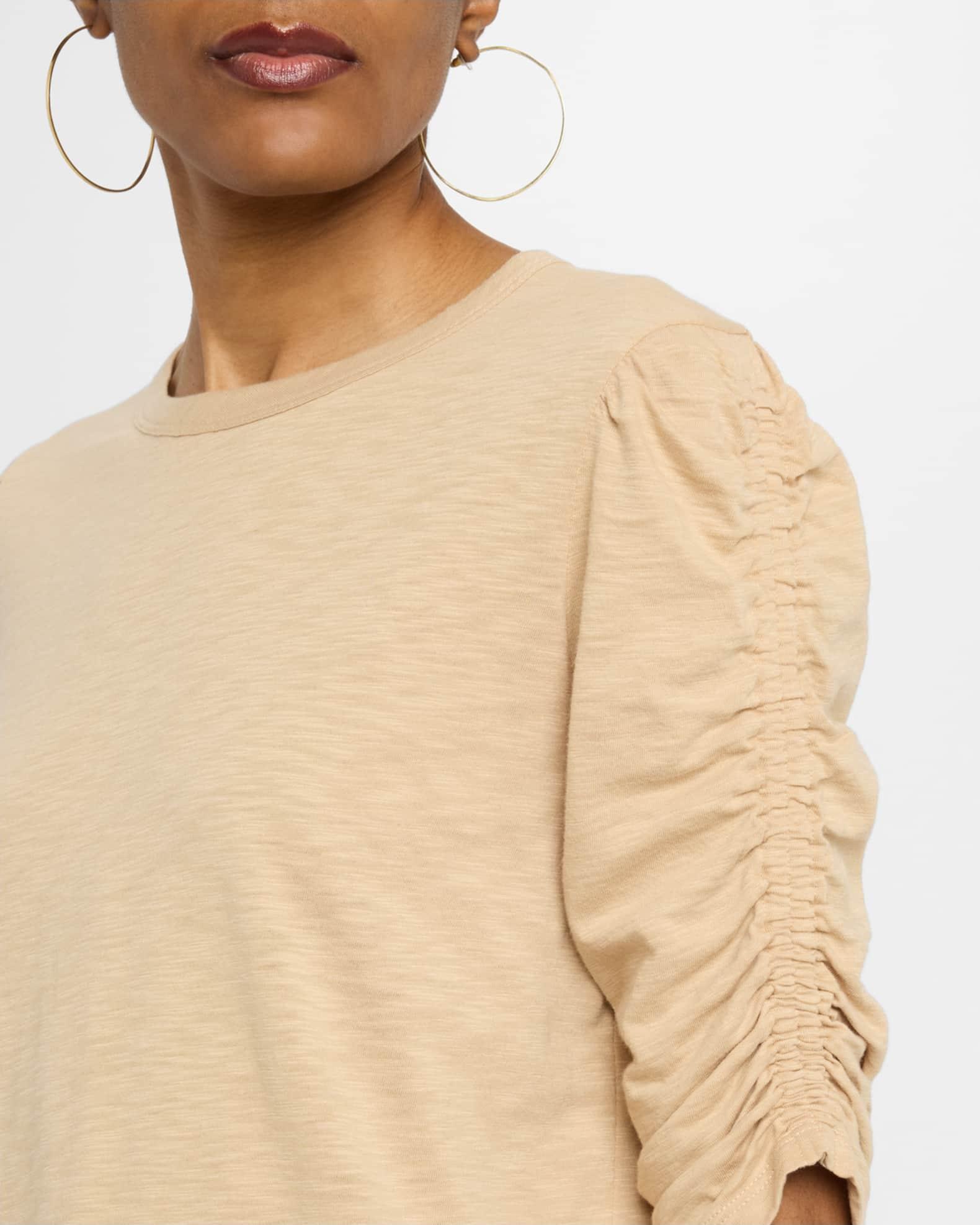Waldorf Ruched-Sleeve Tee Product Image