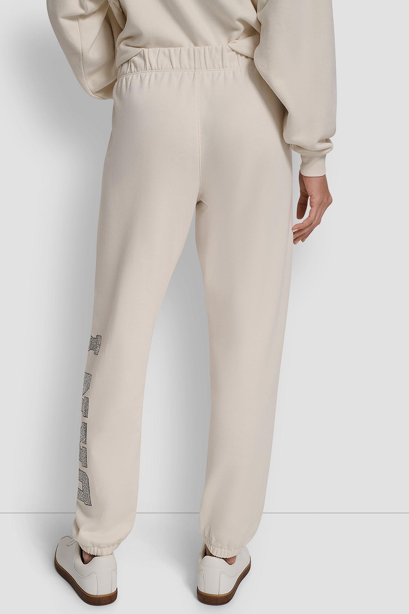 EXPLODED RHINESTONE VARISTY LOGO HIGH RISE RELAXED Product Image