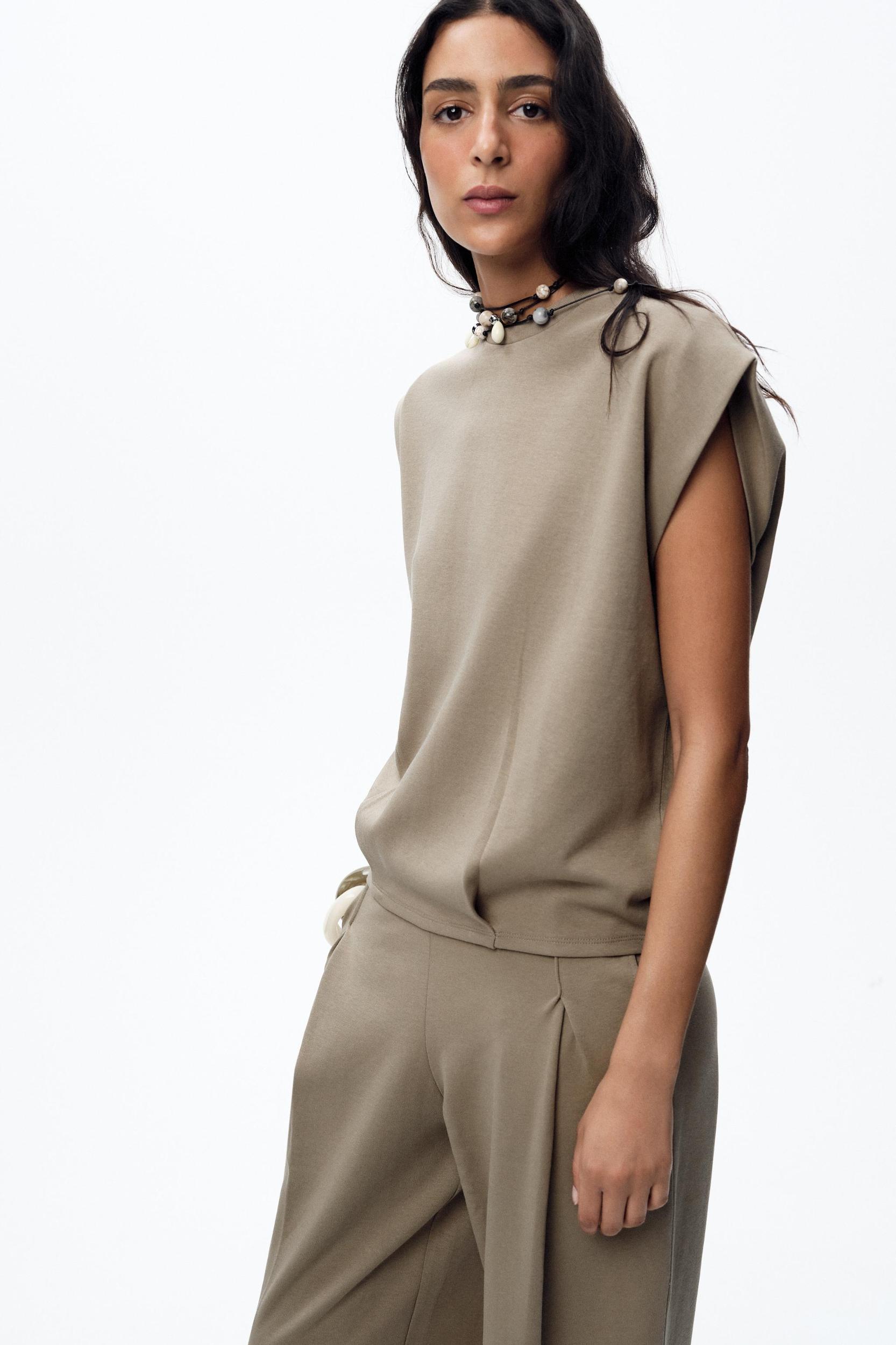 WASHED INTERLOCK T-SHIRT Product Image