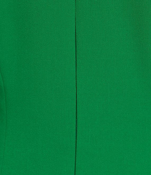 Preston & York Crepe Round Neck Cap Sleeve Sophia Midi Dress Product Image