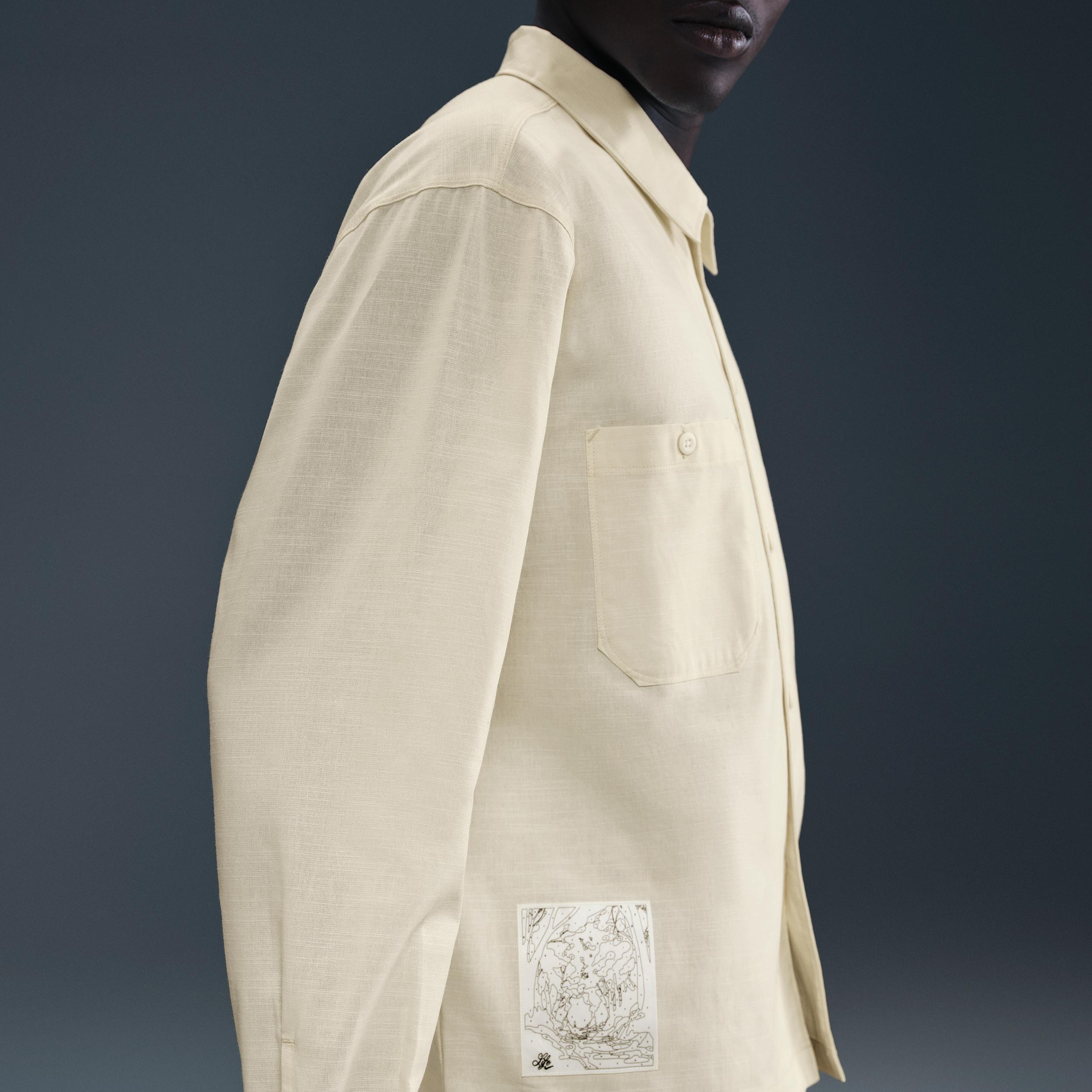 Nike Men's Life Chambray Long-Sleeve Painter's Shirt Product Image