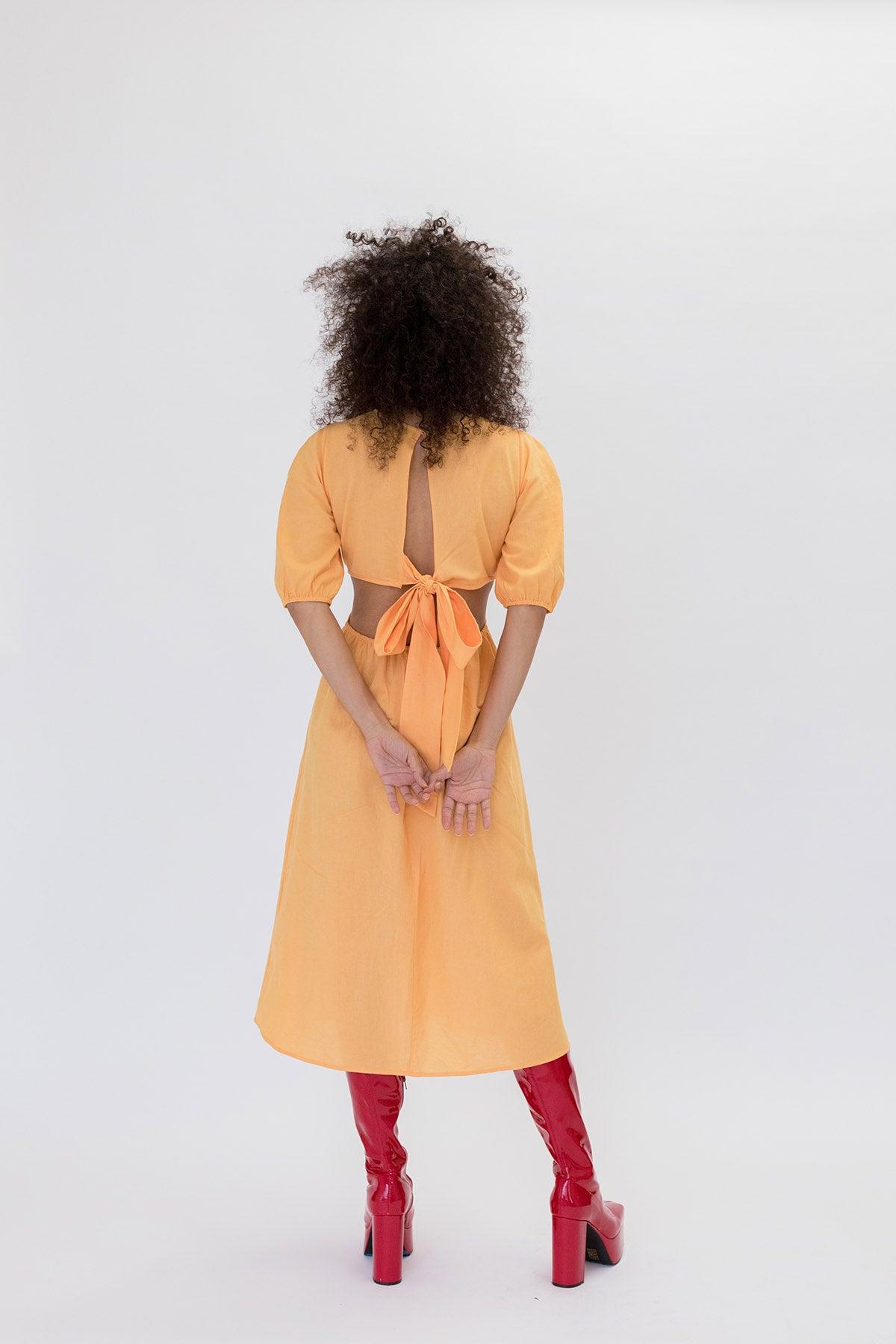 Dune Dress - Cantaloupe Product Image