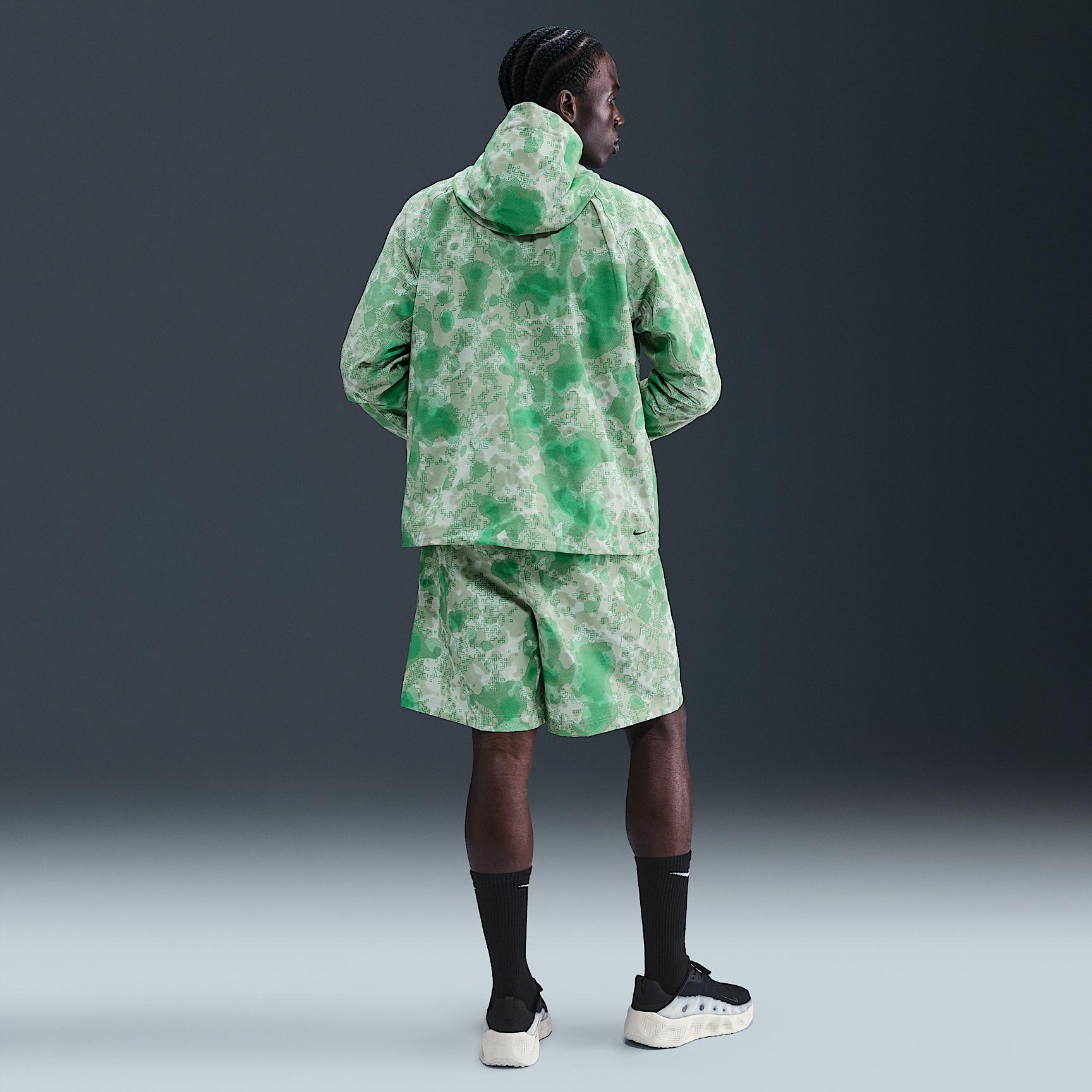 Nike Tech Men's Dri-FIT Woven Camo Windrunner Jacket Product Image
