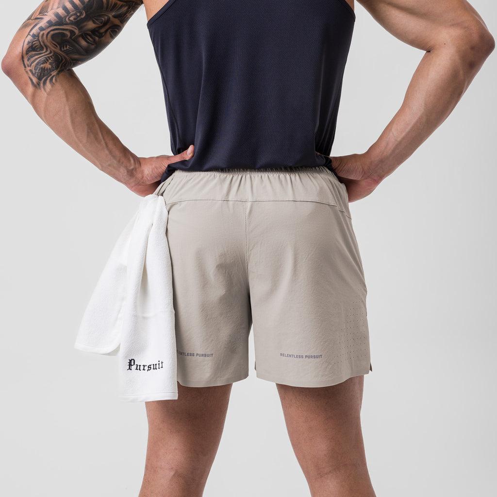 0737. Ripstop 6" Perforated Short - Chai Product Image