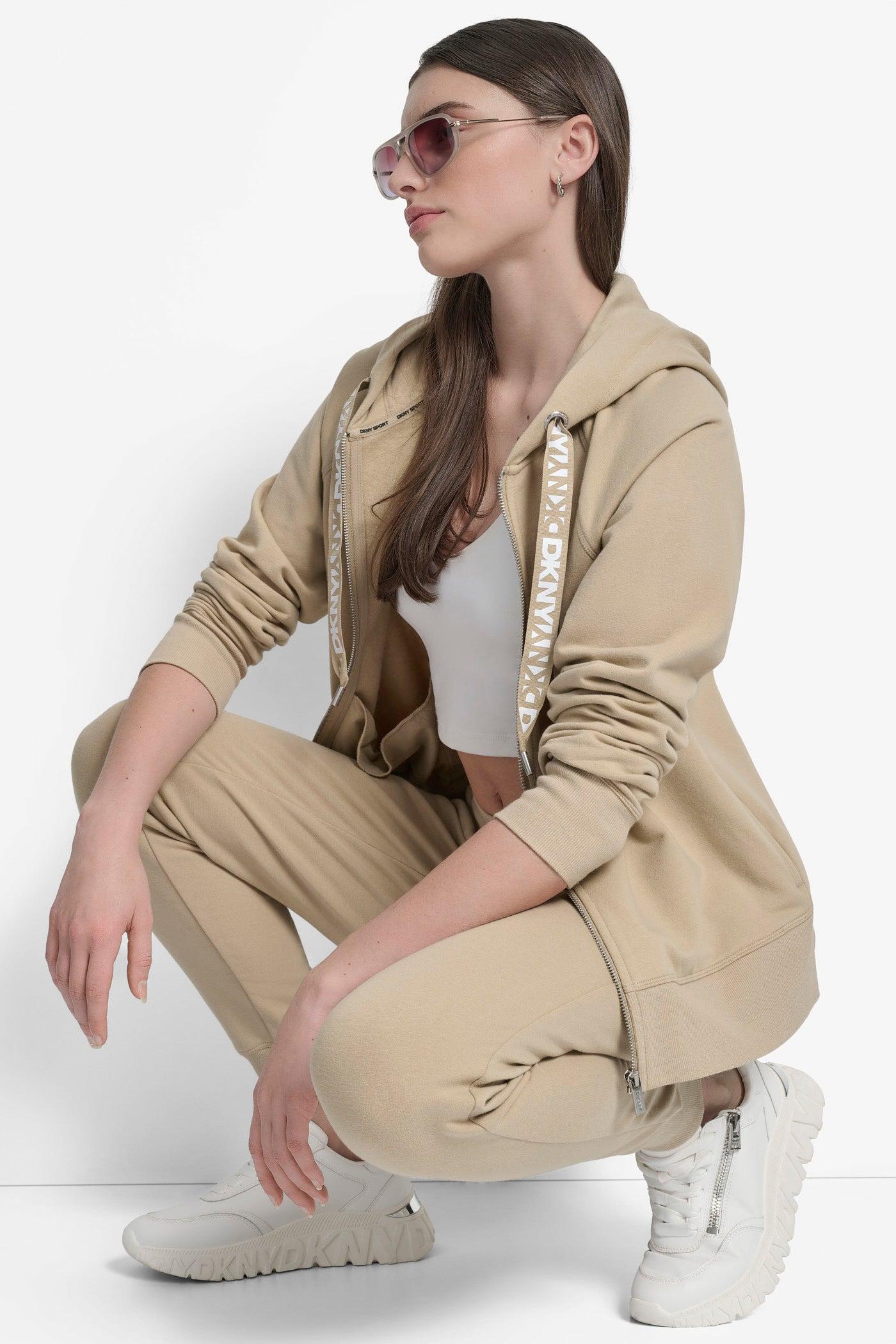 HIGH RISE LOGO DRAWSTRING JOGGER Product Image