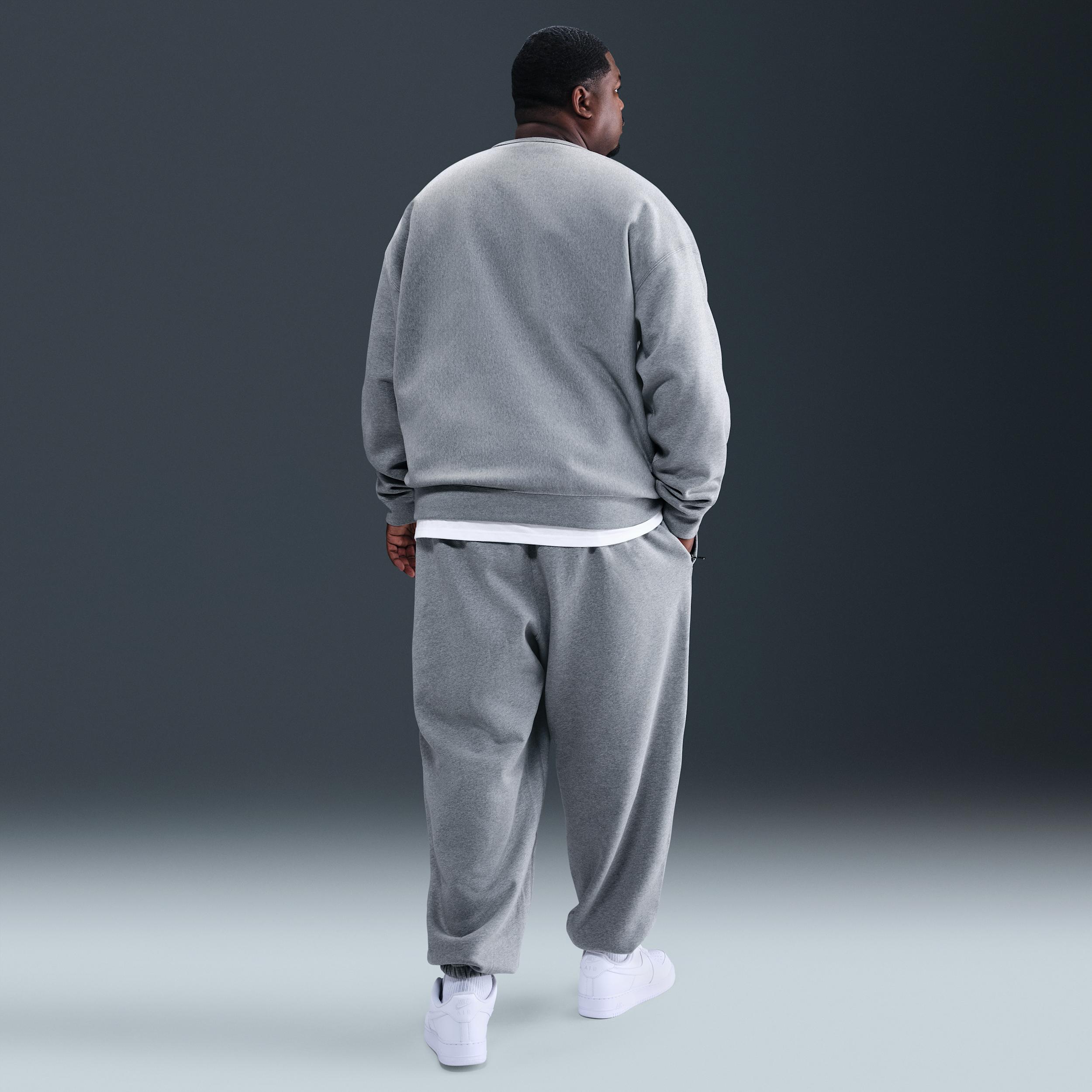 Nike Mens Solo Swoosh Cuffed Fleece Pants | HV1088-063 Product Image