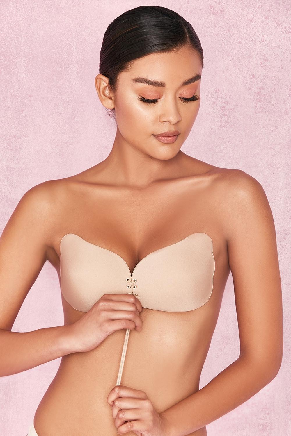 Ultra  push up invisible bra - beige Product Image