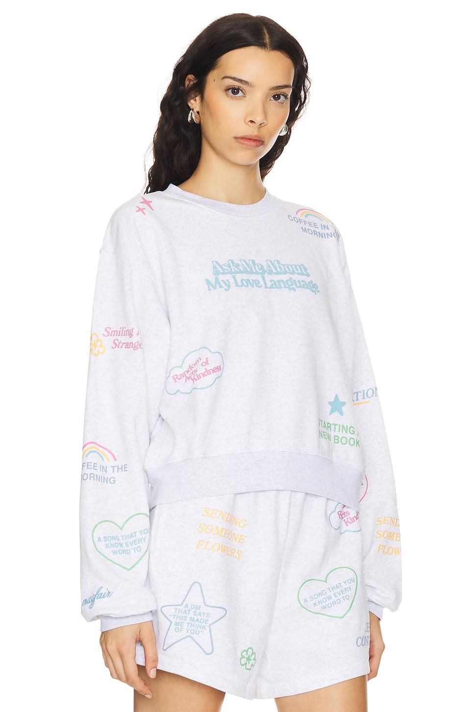 Love Languages Crewneck The Mayfair Group Product Image