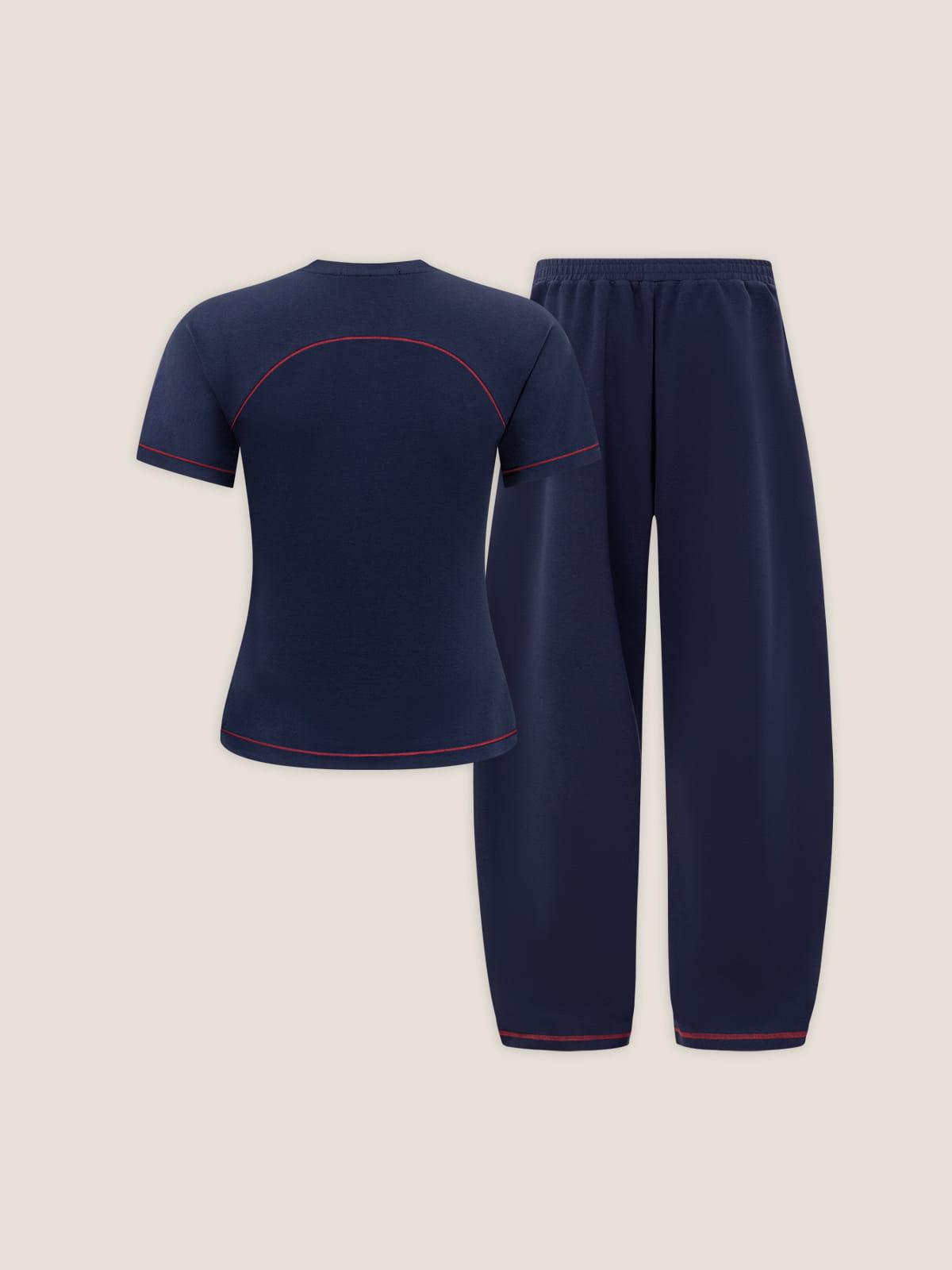 Cloud Slim Sweat Set Female Product Image