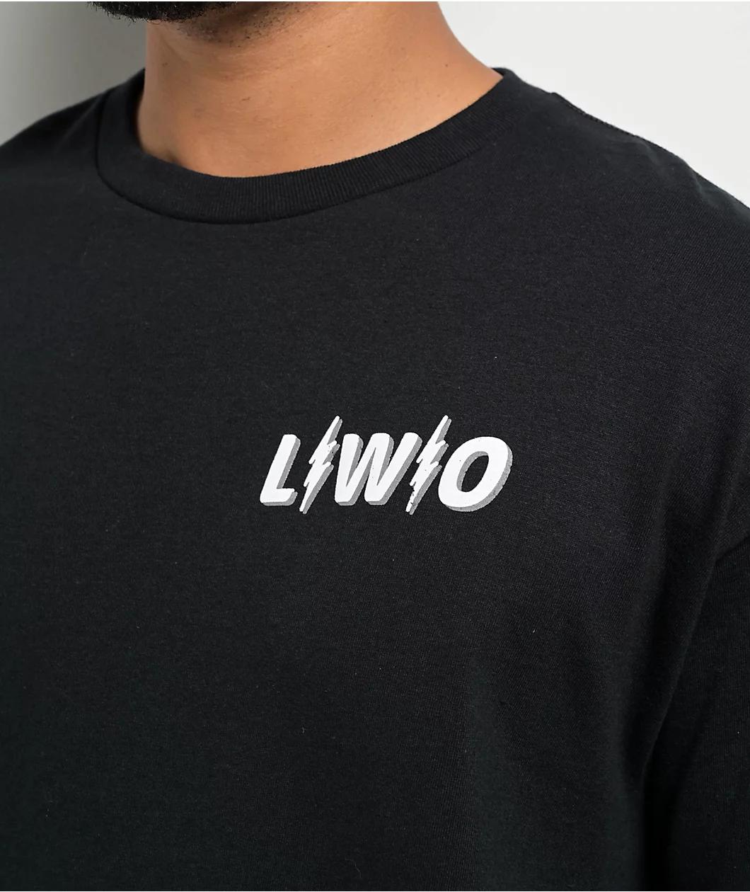 CboysTV Bad Wallet Black T-Shirt Product Image