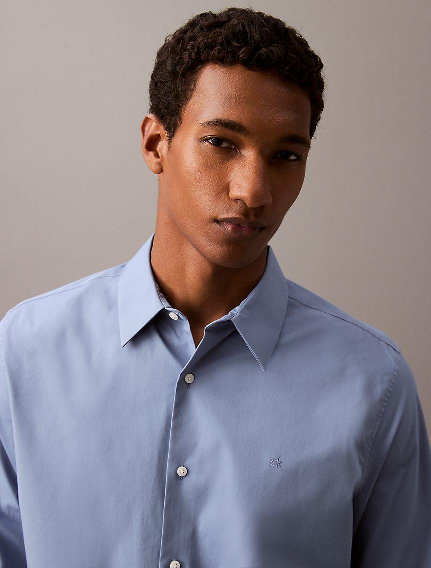 Cotton Stretch Classic Button-Down Shirt Product Image