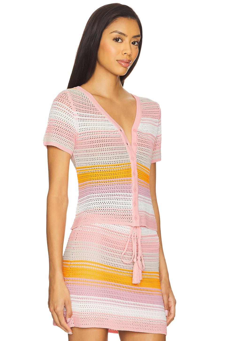 Ellie Crochet Top PQ Product Image