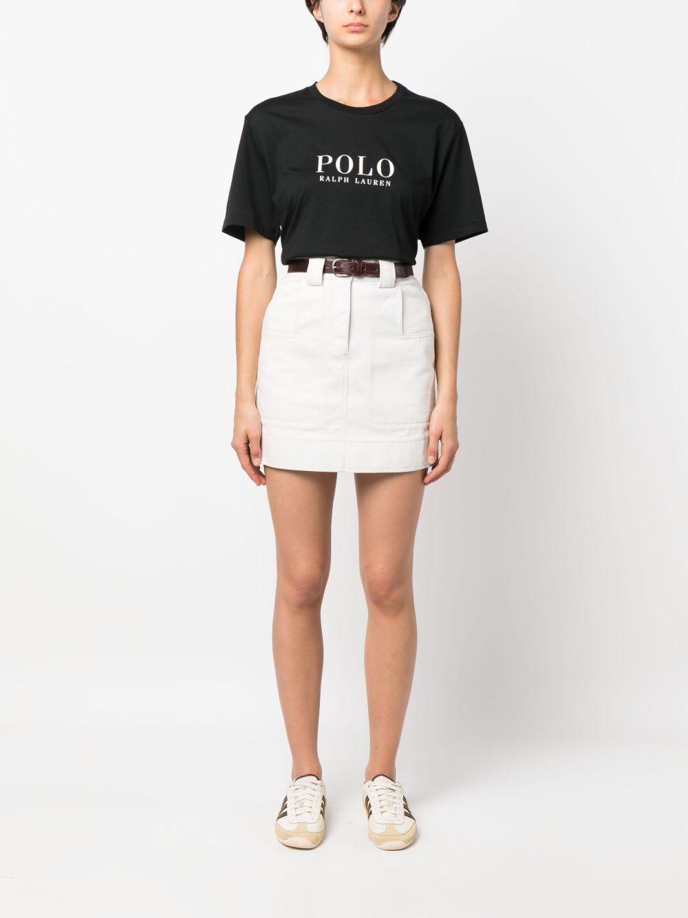 logo-print cotton T-shirt Product Image