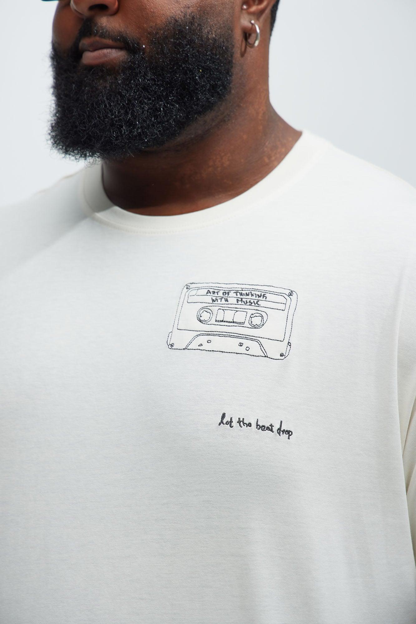 World Music Concert Short Sleeve Tee - Cream Product Image