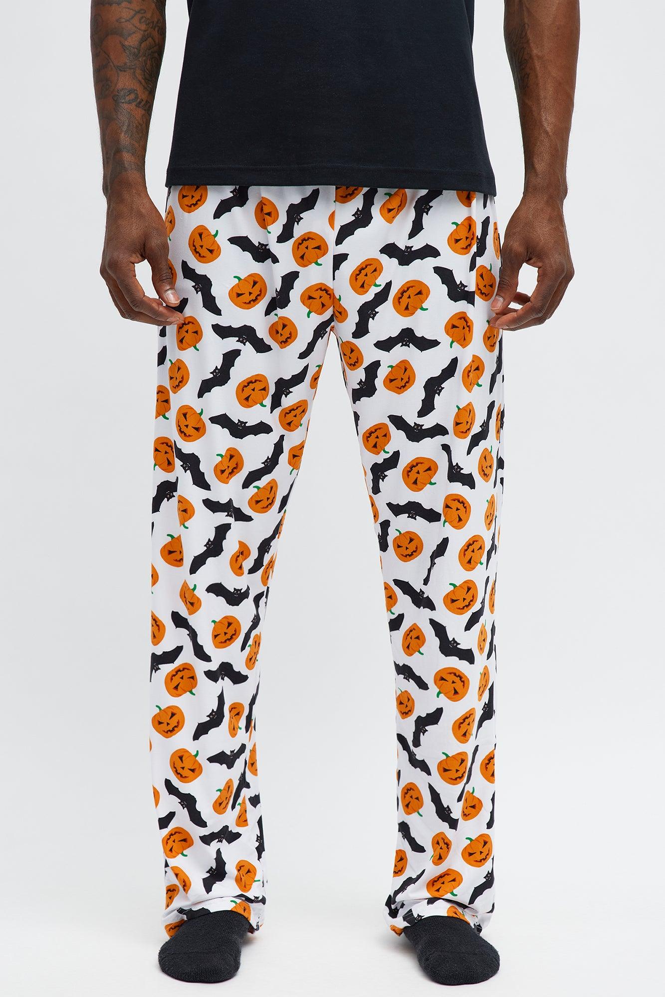 For The Fright Halloween Lounge Pants - White/combo Male Product Image