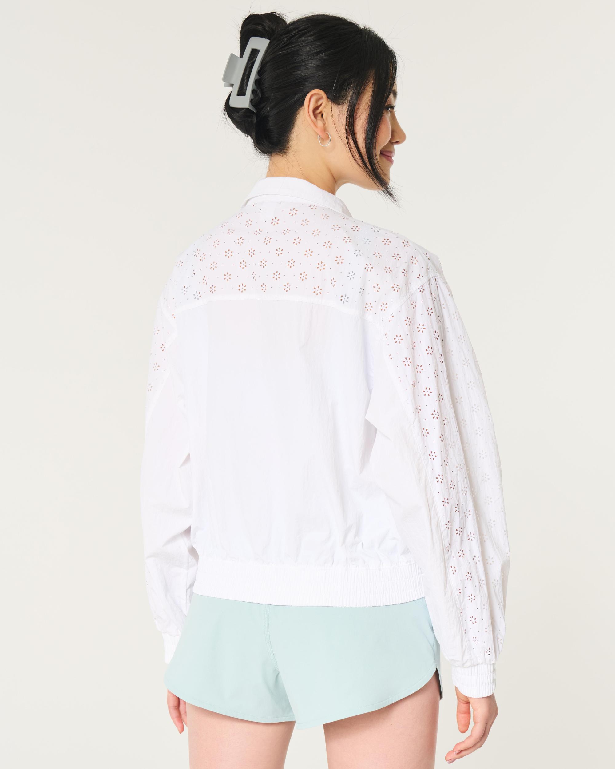 Gilly Hicks Active Eyelet Windbreaker Product Image