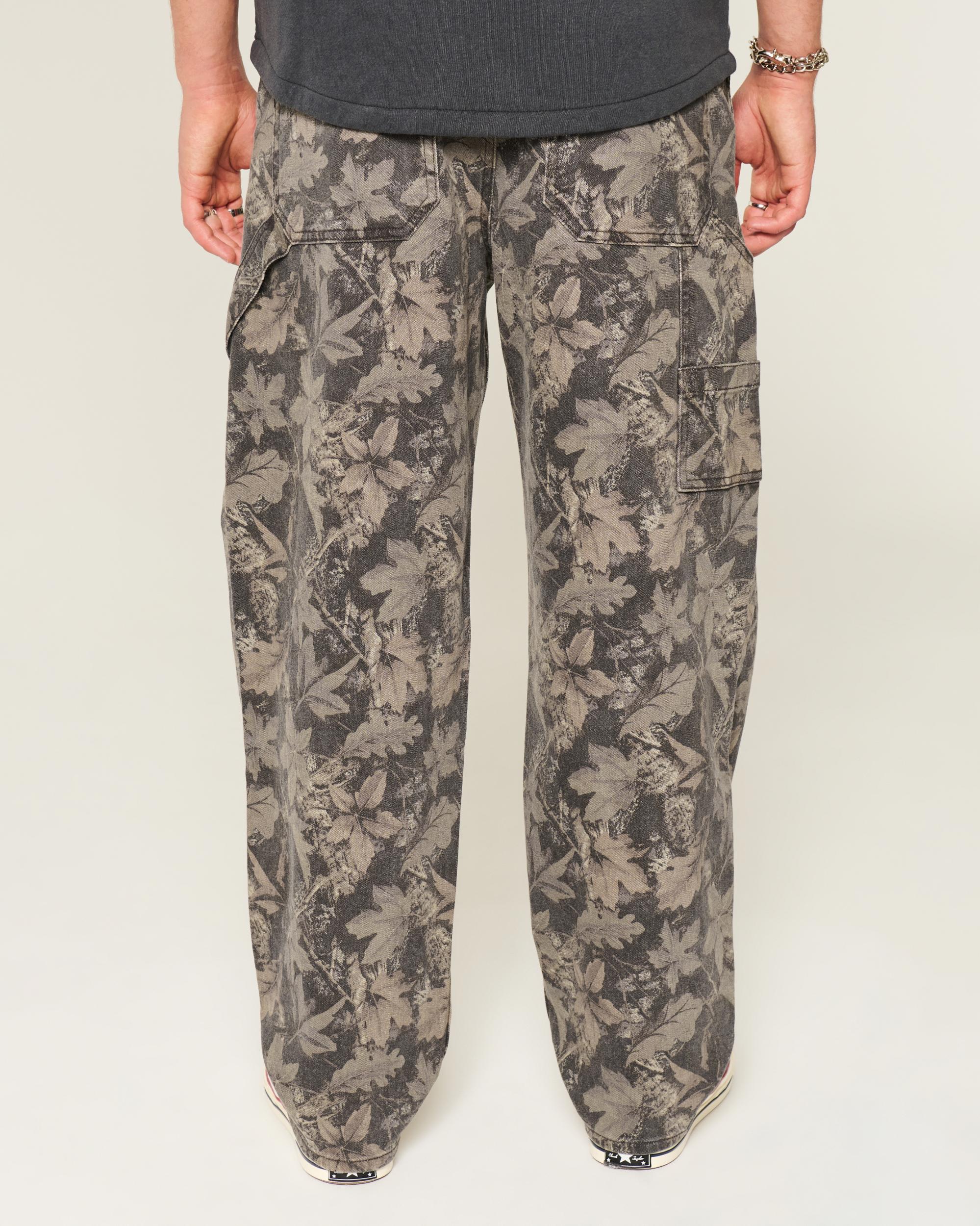 Camo Skater Baggy Painter Jeans Product Image
