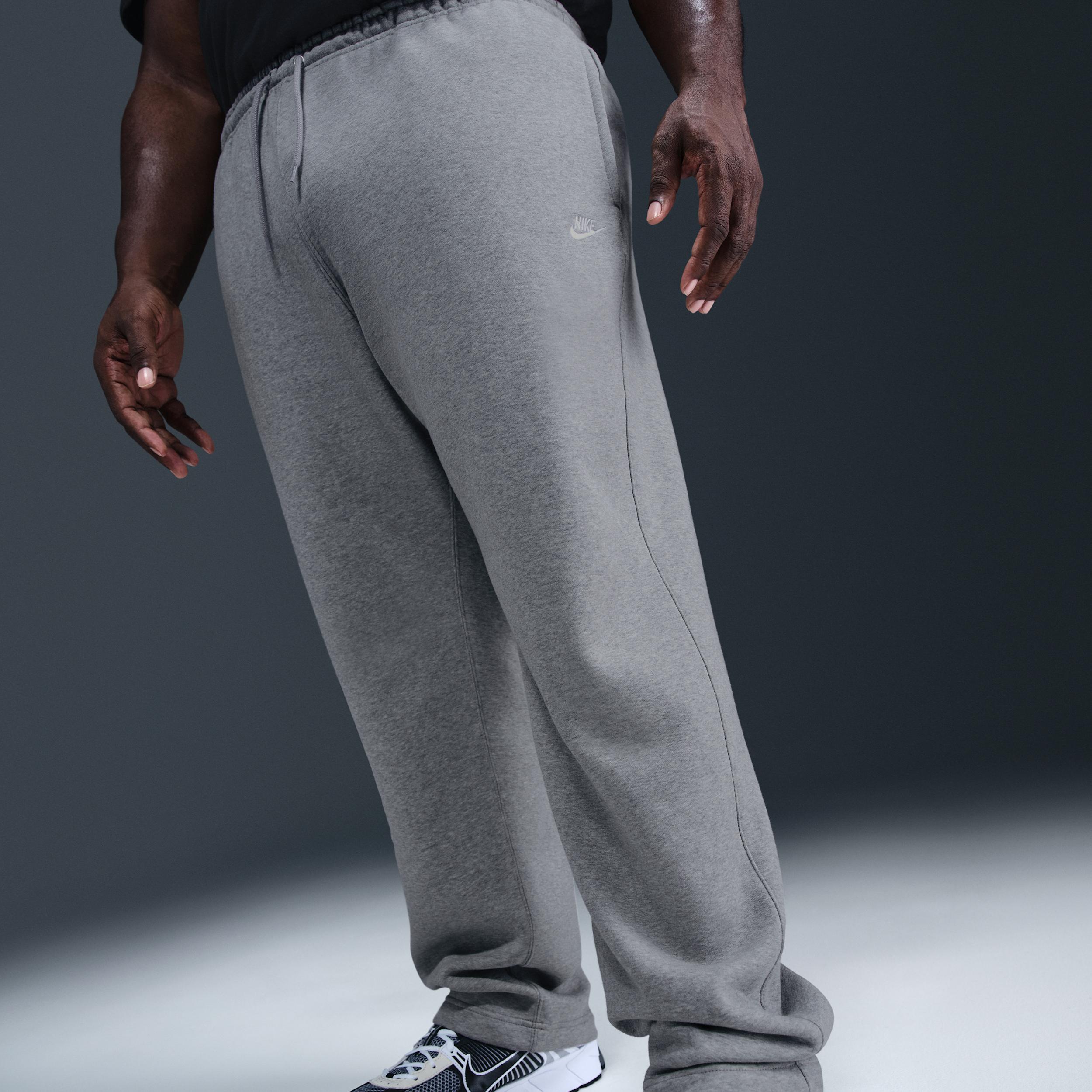 Nike Mens Club Open-Hem Fleece Pants | FN3730-063 Product Image