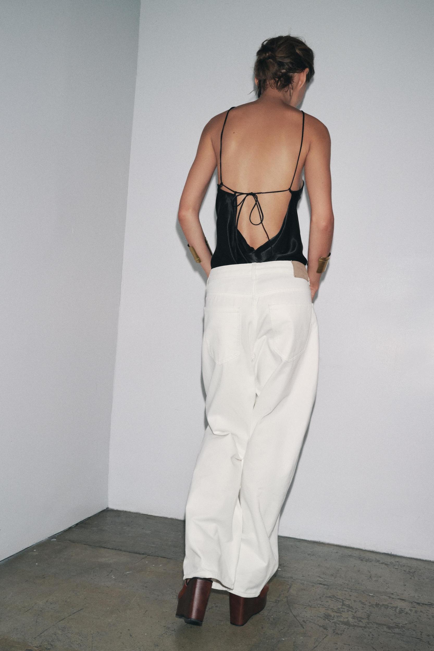 ZW COLLECTION PLEATED COTTON PANTS Product Image