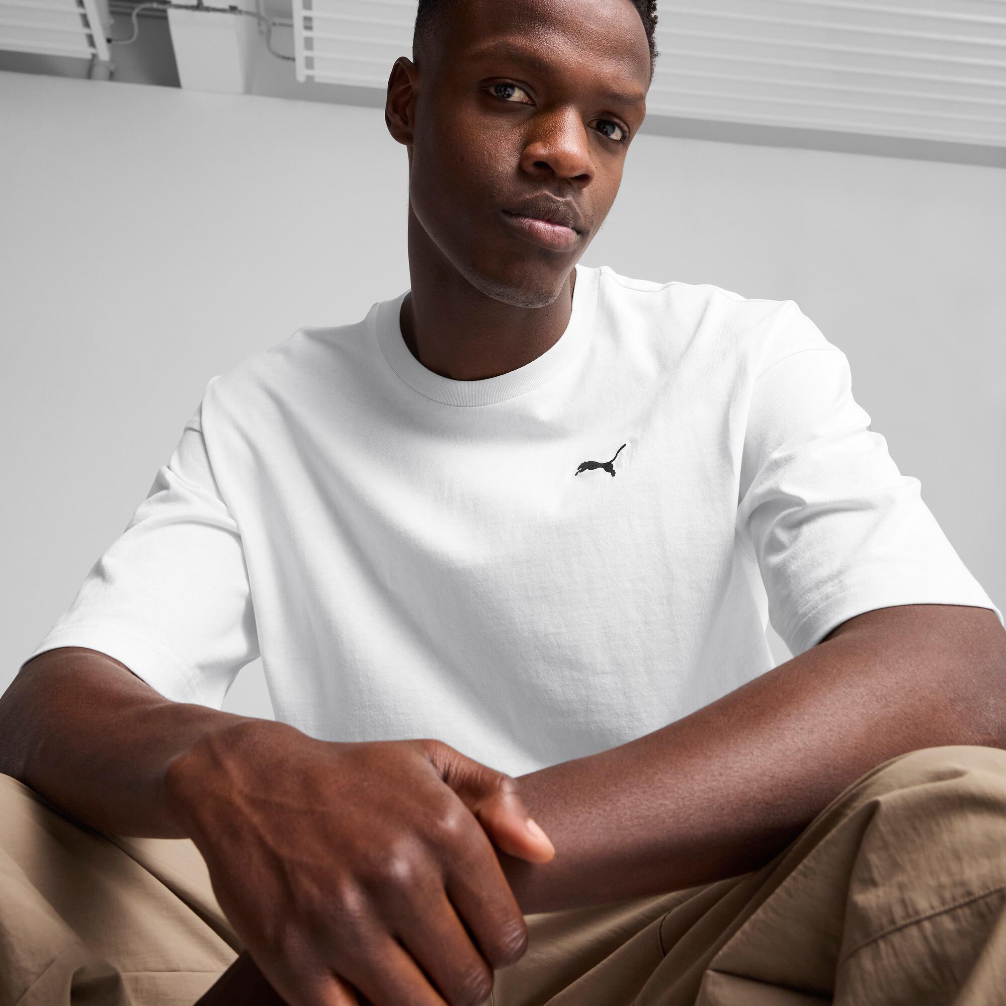 PUMA Wardrobe Essentials Men's Oversized T-Shirt Product Image