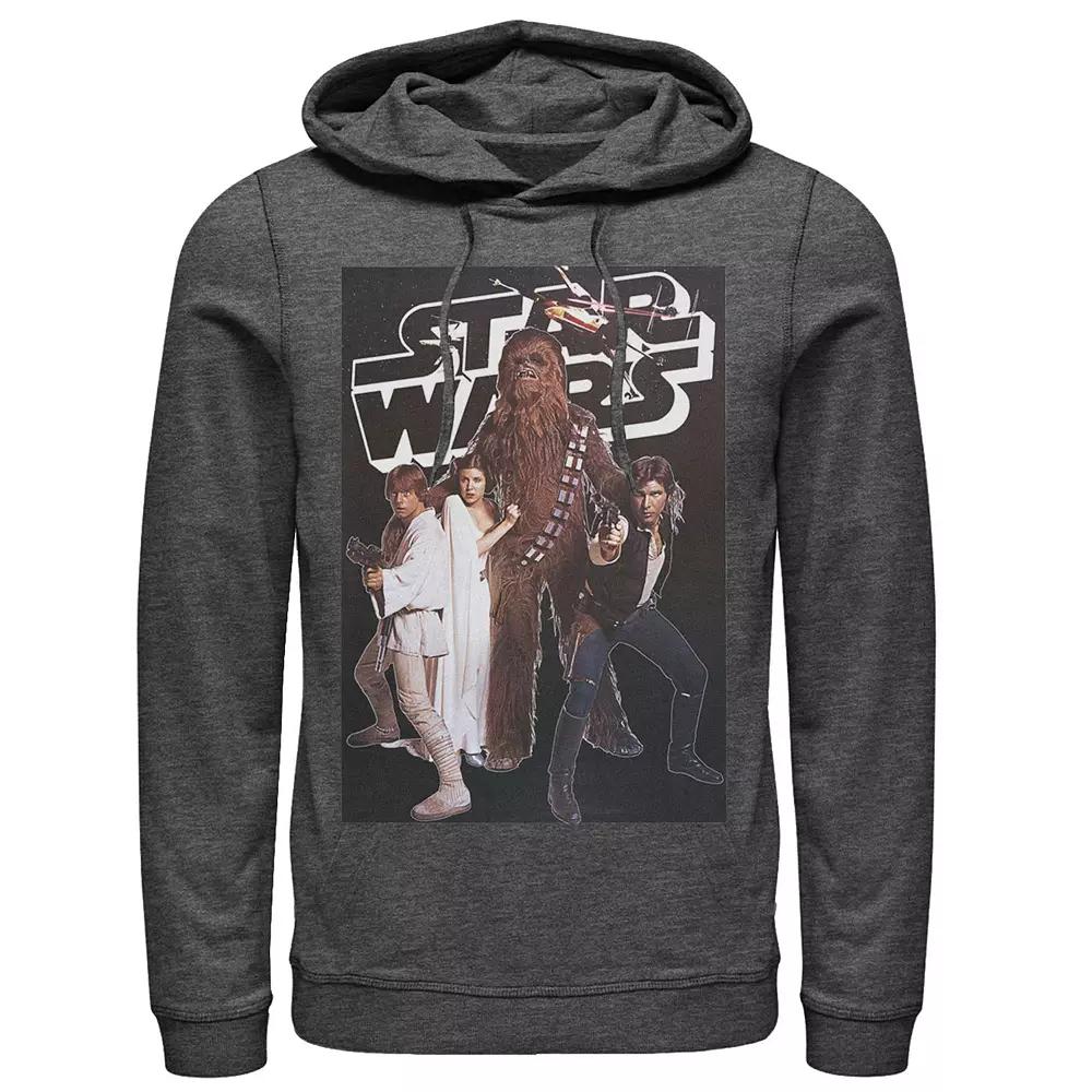 Men's Star Wars Vintage Group Poster Hoodie, Boy's,  Product Image