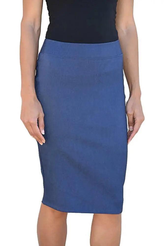 Riva Karen Stretch Pencil Skirt Product Image
