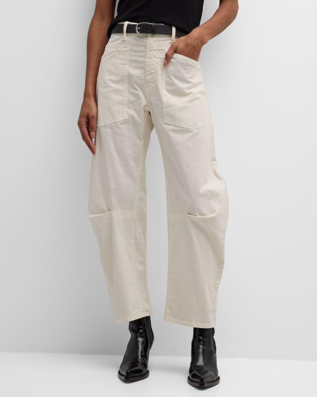 Womens Shon Cotton Twill Pants Size 0 Product Image