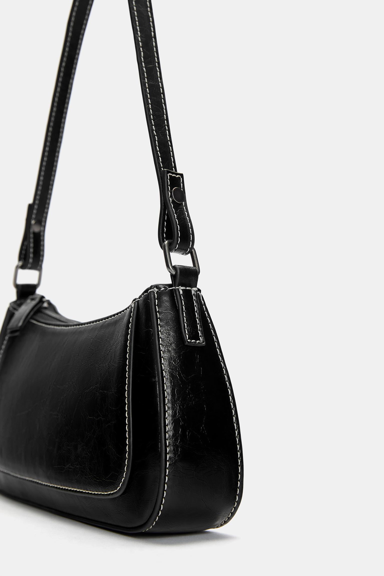 Shoulder bag with seams Product Image