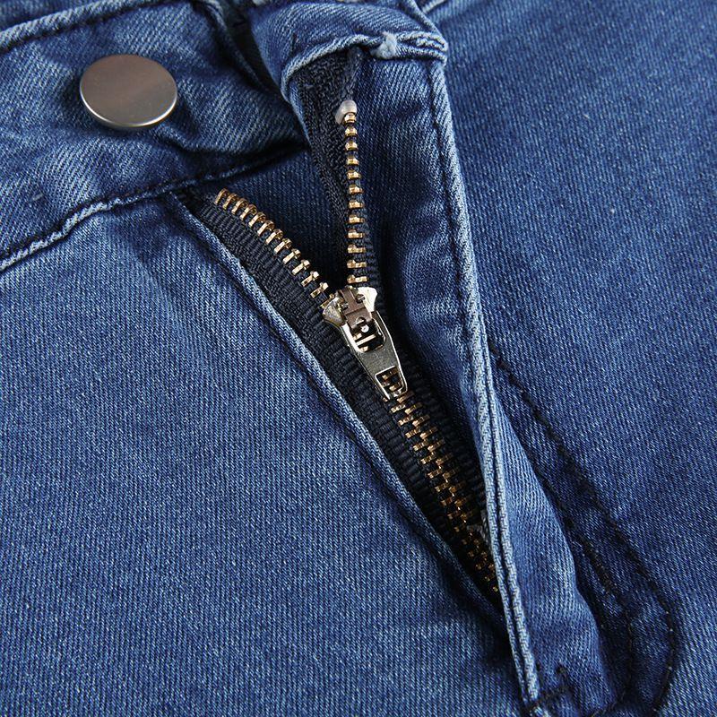 High Waist Seam-Front Boot-Cut Jeans Product Image