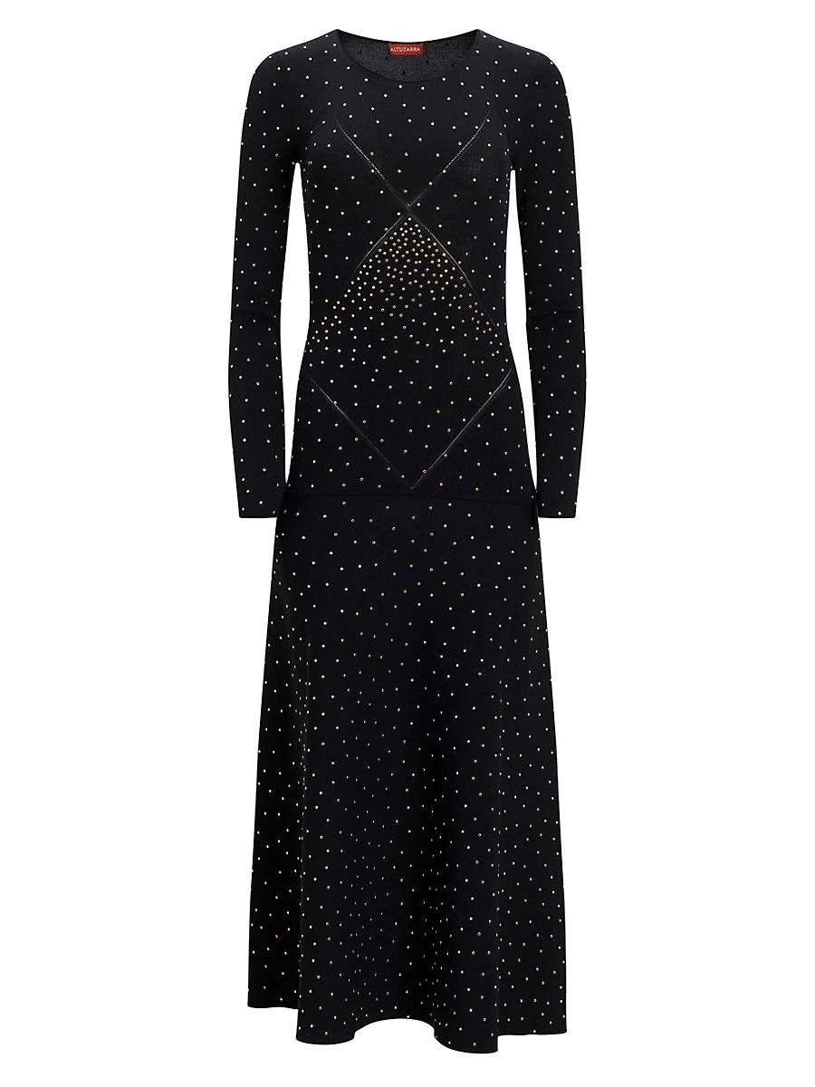 Womens Wenny Studded Maxi Dress Product Image