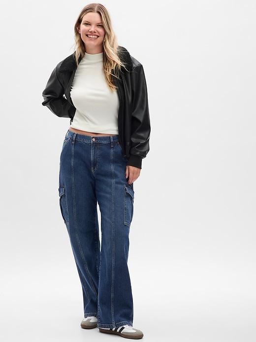 Mid Rise 90s Loose Jeans Product Image