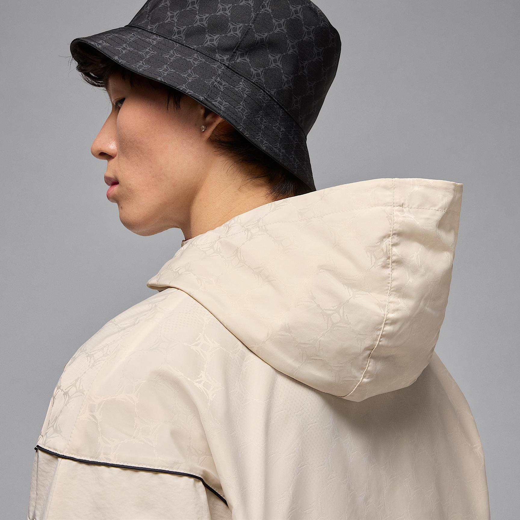 Mens Jordan Brooklyn Hooded Draft Jacket | HV0554-104 Product Image