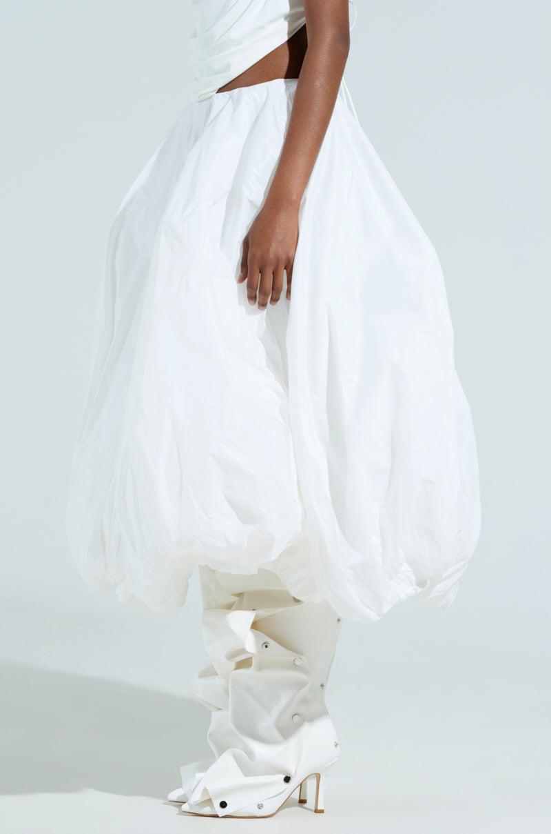 THE BEST MAXI BUBBLE SKIRT Product Image