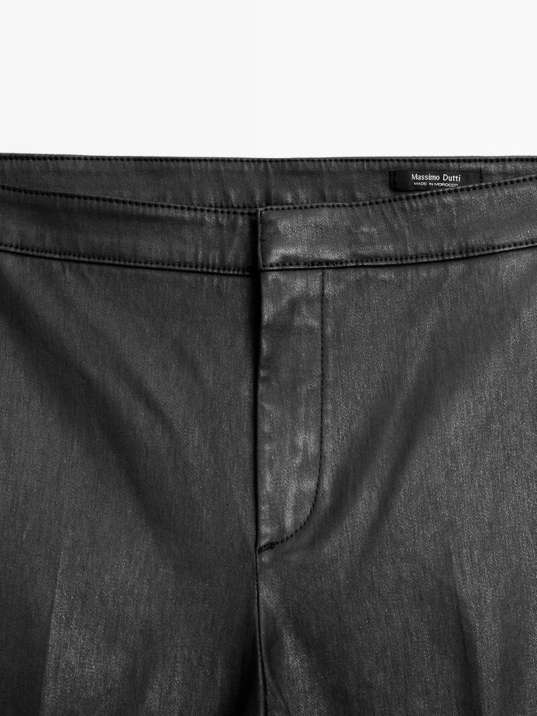 Flared cropped trousers Product Image