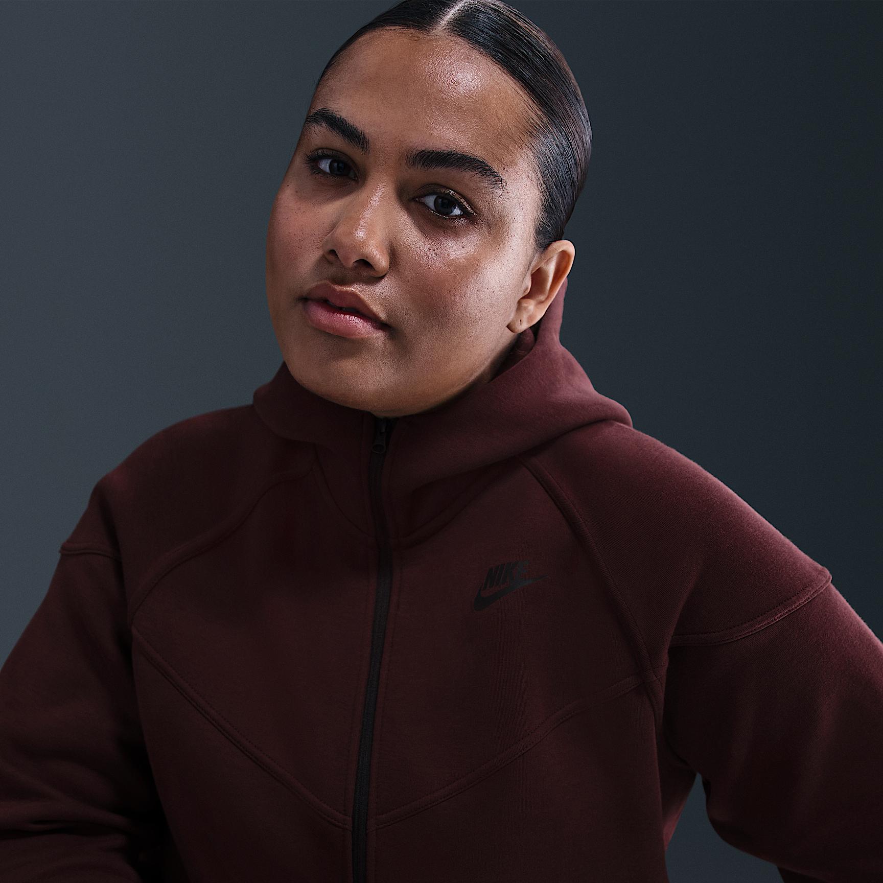 Women's Nike Sportswear Tech Fleece Windrunner Full-Zip Hoodie (Plus Size) Product Image