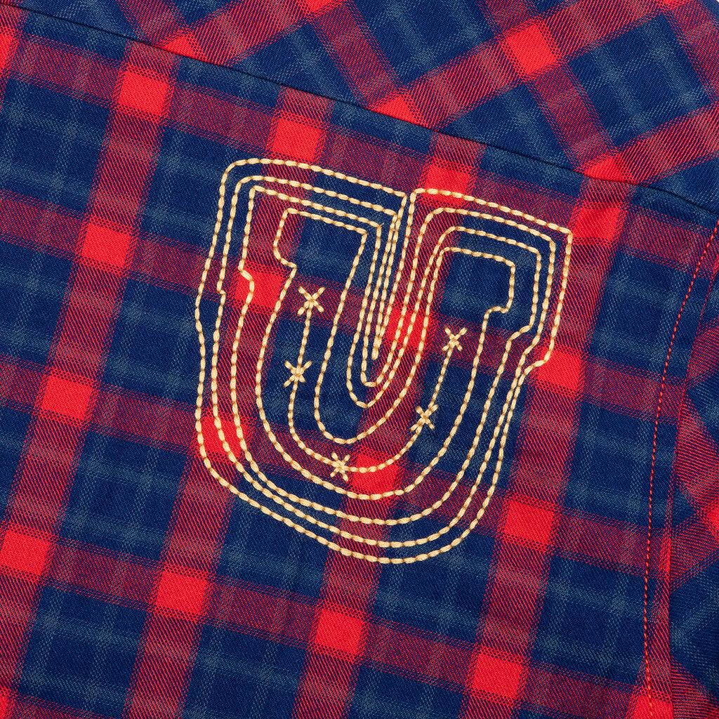 BB Dust L/S Flannel - Racing Red Male Product Image